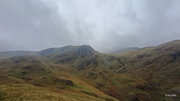 The view from Stangs to Dove Crag
